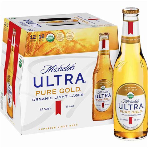 Michelob Ultra Pure Gold 12-Pack - Buscemis Livonia