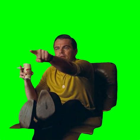Pointing Leonardo DiCaprio meme - Once Upon A Time in Hollywood (Green ...