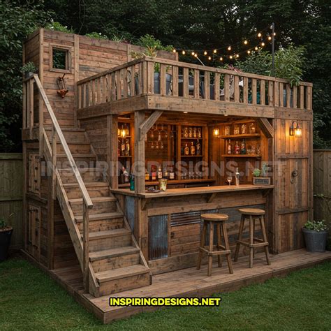 DIY Backyard Bars: Turn Your Yard Into a Two-Storey Party Paradise in ...