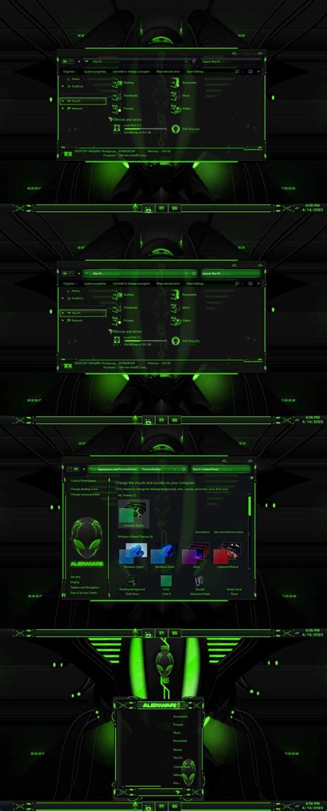 Image result for Alienware Windows 11 Personalize Theme