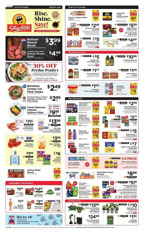 ShopRite Weekly Ad & Circular from April 21