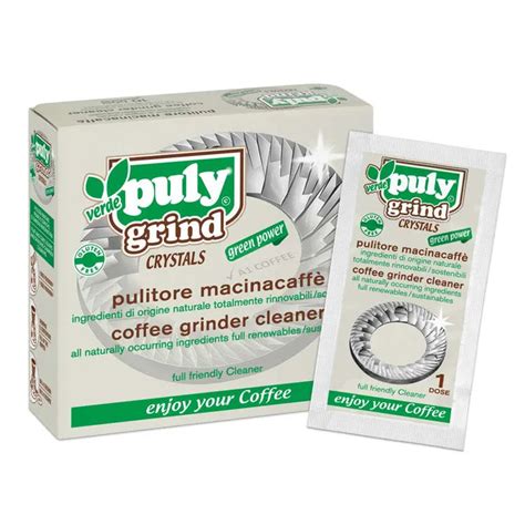 Puly Grind Verde Crystals 10 Sachets | Grinder Cleaner | Coffee.Plus ...