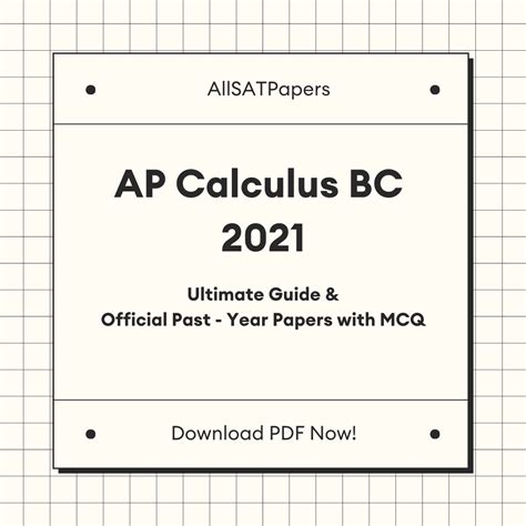 Official AP Calculus BC 2021 Full Exam | AP Test with MCQ and Answers ...