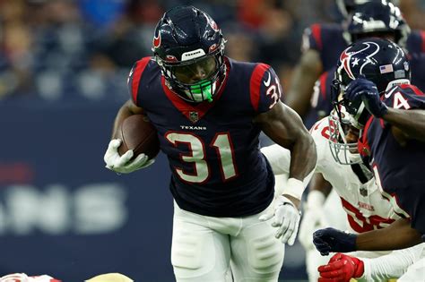 Fantasy football 2022 sleeper profile: Dameon Pierce, RB, Houston ...