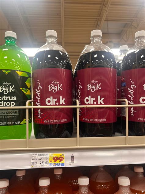 Big K Soda Pop Deals on 2 Liter and 6 ct Bottles at Kroger! - Kroger Krazy