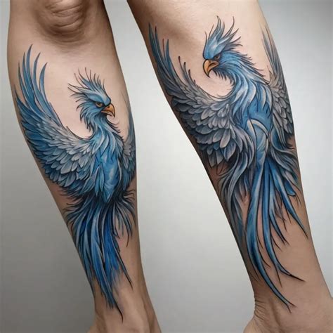 Phoenix Bird Tattoos: Meaning, Significance (100 Designs) - HBTat2
