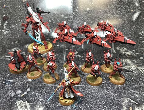Aeldari Combat Patrol Finished! : r/Warhammer40k