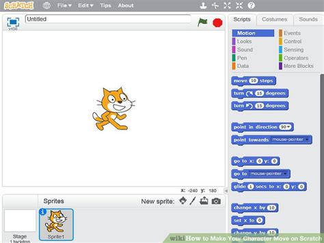 Image result for How to Move Scratch Script Automatically
