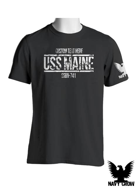 USS Maine SSBN-741 US Navy Submarine Shirt in 2024 | Us navy submarines ...