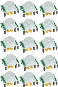 R&D Hc-Sr501 Pyroelectric Infrared Pir Motion Sensor Detector Module ...