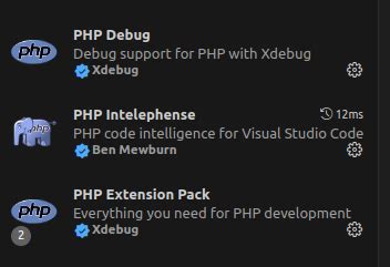 PHP Visual Studio Code Extensions 的图像结果