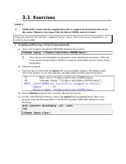 Chapter 3 Exercises 的图像结果