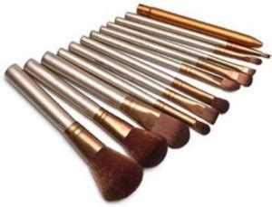 Easydeals makeup brush set of 12 (Pack of 12) GOLDEN Colour - Price in ...