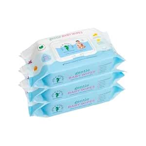 Buy Tots & Bubbles 99% Water Organic Baby Wipes with Lid | Ultra-Thick ...