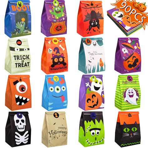 Small Halloween Treat Bags Halloween Treat Bags Knitting Pattern By