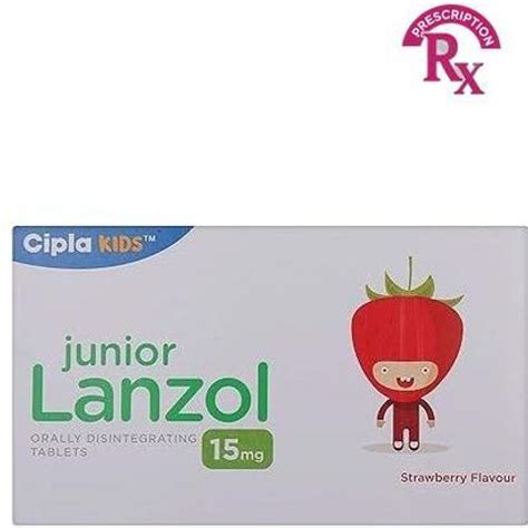 Junior Lanzol 15 mg Tablet (15 Tab) Price in India - Buy Junior Lanzol ...