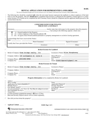 standard rental application Forms and Templates - Fillable & Printable ...
