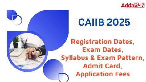 CAIIB Exam 2025 Registration and Exam Date(Out), Eligibility & Syllabus