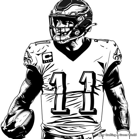 Philadelphia Eagles Coloring Pages - Free & Printable!