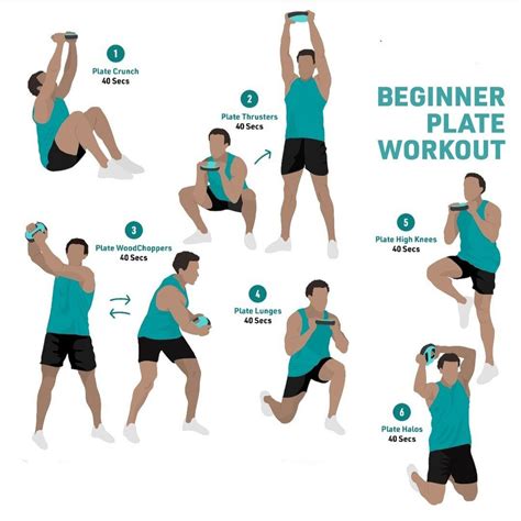 Workout With Plate Weights | Oblique workout, Abb workouts, Workout