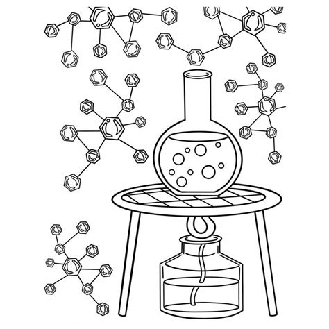 Image result for Science Coloring Pages