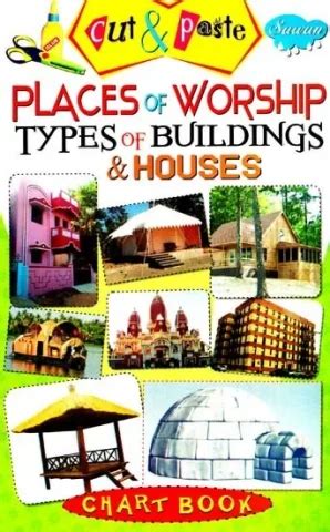 Cut & Paste: Places of Worship Types of Buildings & Houses (Chart Book ...
