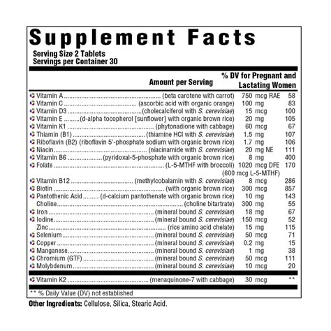 INNATE Response Formulas - Baby & Me Multi, Prenatal & Postnatal ...