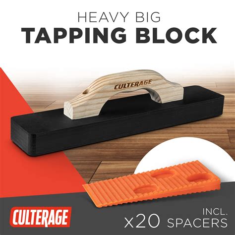 Snapklik.com : Culterage - Tapping Block Incl. 20 Spacer - Laminate ...