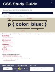 Image result for HTML and CSS Study Guide