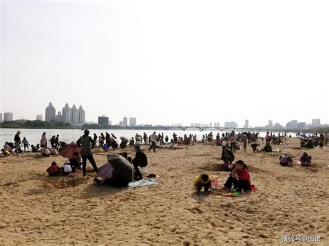 从这看南阳真像海滨城市，白河沙滩引来数百人玩耍-搜狐大视野-搜狐新闻