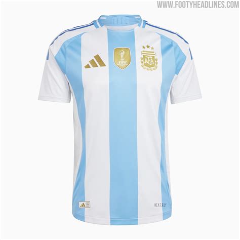 Argentina 2024 Copa America Home Kit Leaked - Official Pictures + Shorts + Socks - Footy Headlines
