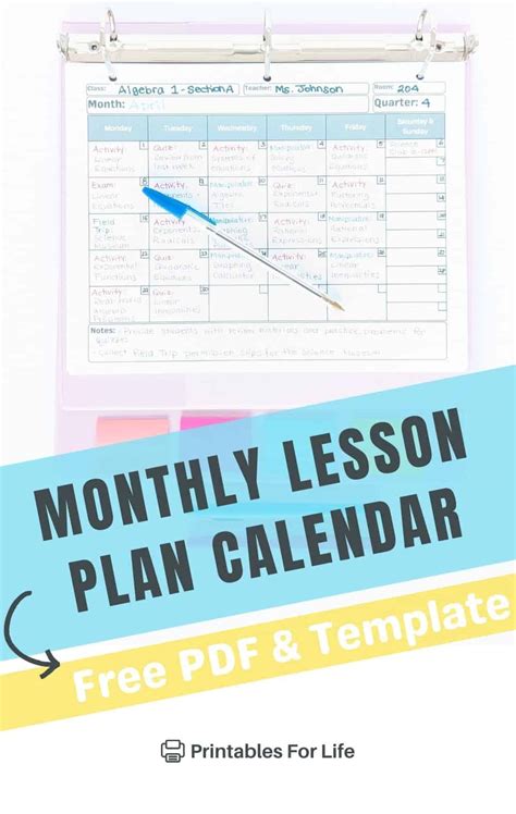 Lesson Plan Calendar 的图像结果