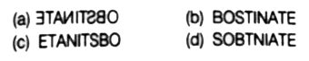 In each of the following question , four alternative are given , which ...