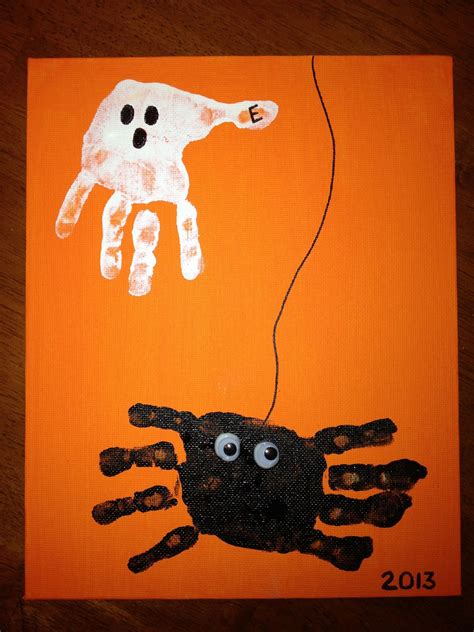 Spooktacular halloween handprint crafts for toddlers – Artofit