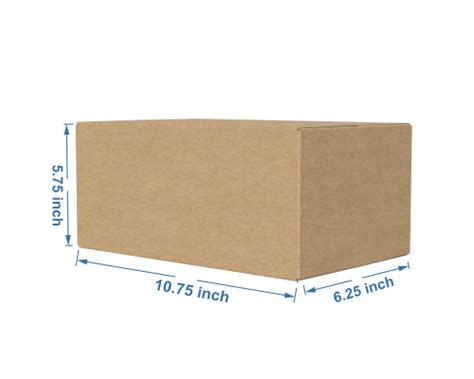 Regular Slotted Box - 10.6 x 6.2 x 5.6 inch