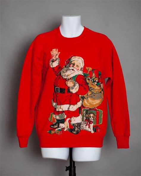90s christmas sweatshirt