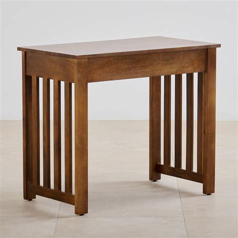 Buy Adana Mango Wood Study Table - Brown from Home Centre at just INR ...