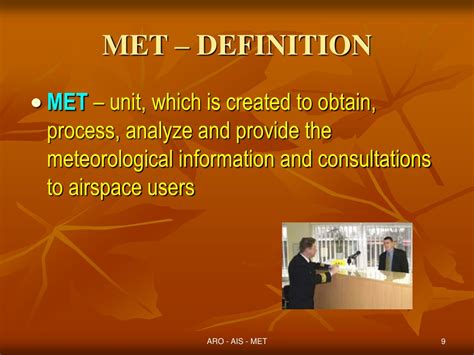 PPT - ARO, MET, and AIS Operations for Aviation Students PowerPoint Presentation - ID:9090942