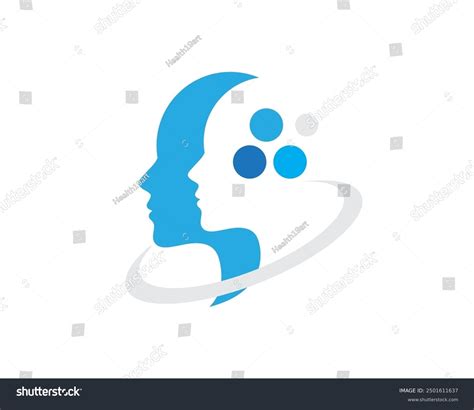 Mental Health Logo Designs Medical Consult Stock Vector (Royalty Free) 2501611637 | Shutterstock