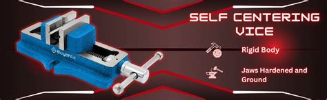 SELF CENTERING VICE VISE FIXED BASED-RIGID & TOUGH ((JAW WIDTH 70MM ...