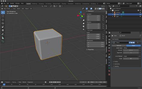 Blender Python Modifier 的图像结果