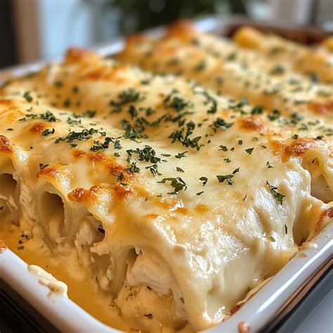 Delicious Chicken Alfredo Lasagna Roll-Ups Recipe – Kitch Me Now