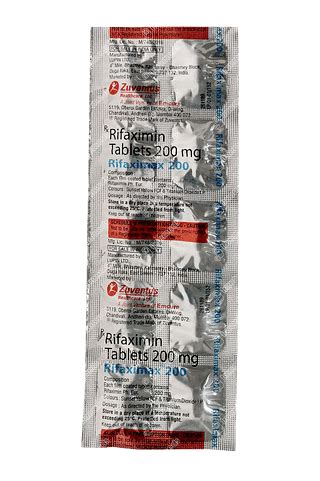 Rifaximax 200 MG | Order Rifaximax 200 MG Tablet Online at Truemeds