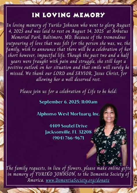 Alphonso West Mortuary, INC. | Jacksonville FL