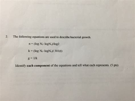 Image result for Bacteria Math Compound Continuously Equations