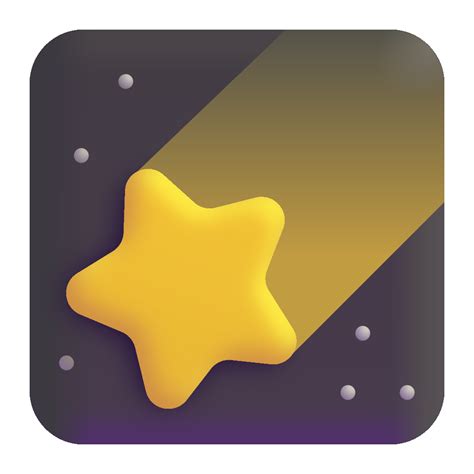 Shooting Star Emoji