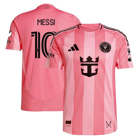 Lionel Messi Inter Miami Jersey 2025 Adidas Eufori Pink Kit | Jersey ...