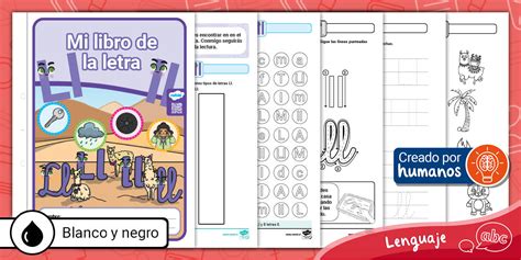 Cuadernillo | Mi libro | letra Ll