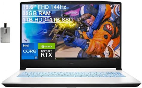 Buy 2022 MSI Sword Gaming 15.6" FHD 144Hz Laptop Computer, 11th Gen ...