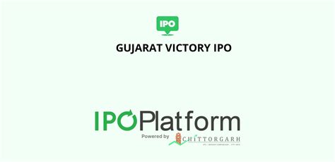 Gujarat Victory IPO - Dates, Price, Lot Size, GMP and Details